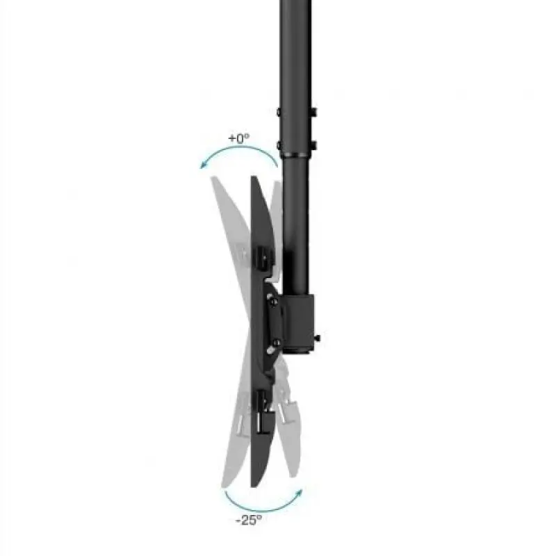 Soporte de Techo Giratorio/ Inclinable/ Nivelable TooQ LPCE1186TSLI-B para TV de 43-86'/ hasta 60kg Soporte de Techo Giratorio/ Inclinable/ Nivelable TooQ LPCE1186TSLI-B para TV de 43-86'/ hasta 60kg