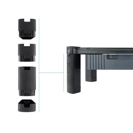 Soporte para Monitor TooQ MMPSSD01/ hasta 10kg Soporte para Monitor TooQ MMPSSD01/ hasta 10kg