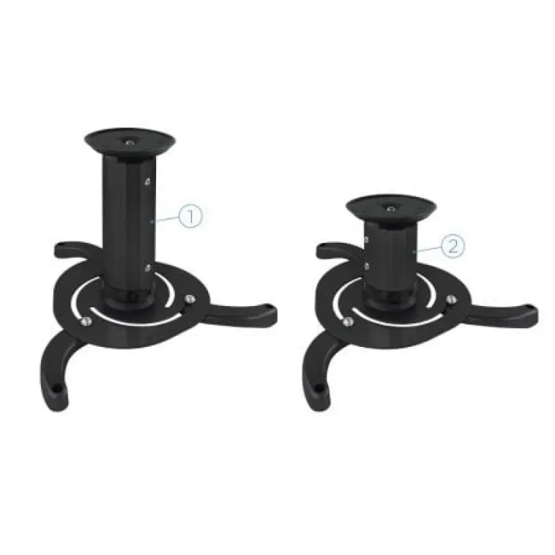 Soporte de Techo para Proyector TooQ PJ1010TN-B/ Inclinable-Giratorio/ hasta 10kg Soporte de Techo para Proyector TooQ PJ1010TN-B/ Inclinable-Giratorio/ hasta 10kg