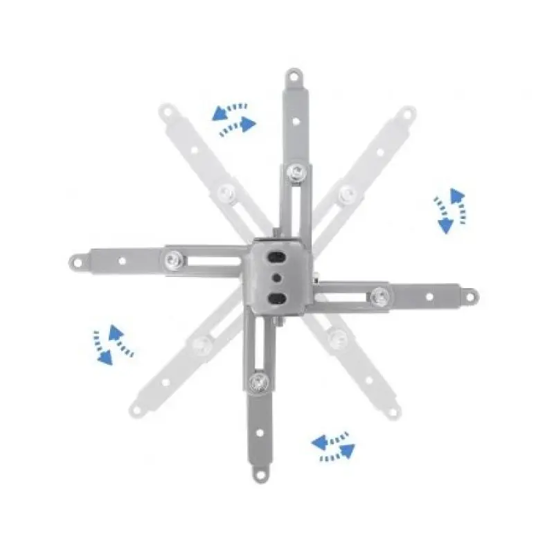 Soporte de Techo para Proyector TooQ PJ2012T-S/ Inclinable-Nivelable/ hasta 20kg Soporte de Techo para Proyector TooQ PJ2012T-S/ Inclinable-Nivelable/ hasta 20kg