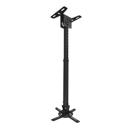 Soporte de Techo para Proyector TooQ PJ3030TN-B/ Inclinable-Giratorio-Nivelable/ hasta 20kg Soporte de Techo para Proyector TooQ PJ3030TN-B/ Inclinable-Giratorio-Nivelable/ hasta 20kg