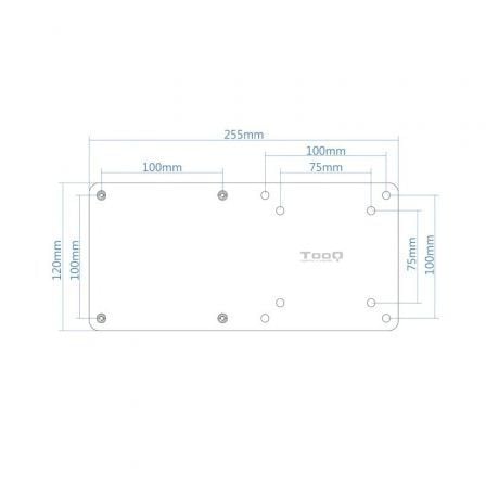 Soporte para miniPC TooQ TCCH0007-B/ hasta 3kg Soporte para miniPC TooQ TCCH0007-B/ hasta 3kg