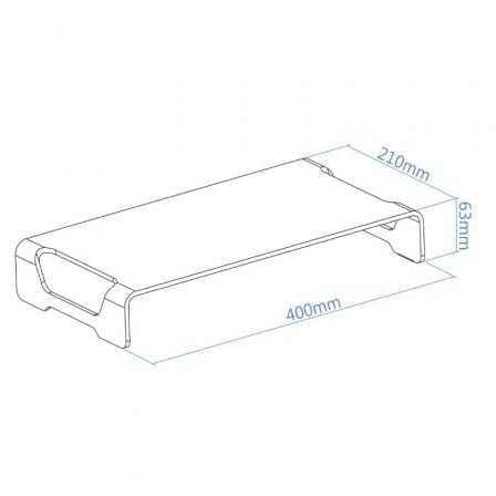 Soporte para Monitor TooQ TQMR0004/ hasta 20kg Soporte para Monitor TooQ TQMR0004/ hasta 20kg