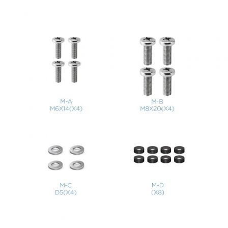 Soporte de Pared Fijo Tooq VMA0200-B para TV de 23-42'/ hasta 30kg Soporte de Pared Fijo Tooq VMA0200-B para TV de 23-42'/ hasta 30kg