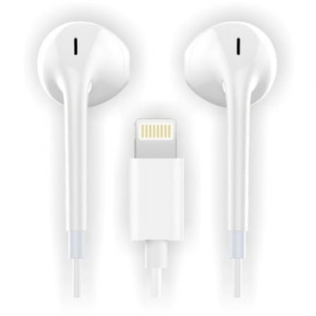 Auriculares Intrauditivos Tech One Tech earTECH HIP TEC1201/ con Micrófono/ Lightning/ Blancos Auriculares Intrauditivos Tech One Tech earTECH HIP TEC1201/ con Micrófono/ Lightning/ Blancos