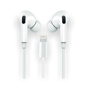 Auriculares Intrauditivos Tech One Tech earTECH HOP TEC1202/ con Micrófono/ Lightning/ Blancos Auriculares Intrauditivos Tech One Tech earTECH HOP TEC1202/ con Micrófono/ Lightning/ Blancos