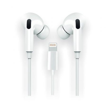 Auriculares Intrauditivos Tech One Tech earTECH HOP TEC1202/ con Micrófono/ Lightning/ Blancos Auriculares Intrauditivos Tech One Tech earTECH HOP TEC1202/ con Micrófono/ Lightning/ Blancos