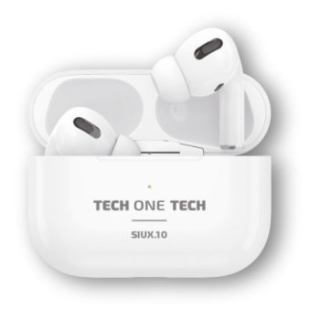 Auriculares Bluetooth Tech One Tech SIUX.10 TEC1410/ con estuche de carga/ Autonomía 5h/ Blancos Auriculares Bluetooth Tech One Tech SIUX.10 TEC1410/ con estuche de carga/ Autonomía 5h/ Blancos