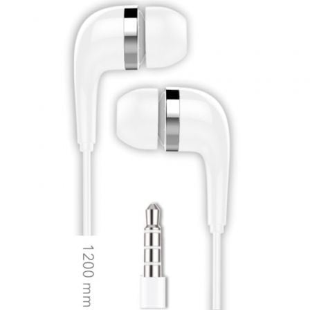 Pack 10 Auriculares Intrauditivos Tech One TEC2955/ con Micrófono/ Jack 3.5/ Blancos Pack 10 Auriculares Intrauditivos Tech One TEC2955/ con Micrófono/ Jack 3.5/ Blancos