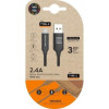 Cable USB 2.0 Tipo-C Tech One Tech TEC2003/ USB Tipo-C Macho - USB Macho/ 1m/ Negro