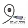 Cable USB 2.0 Tech One Tech TEC2022/ USB Macho - Lightning Macho/ 2m/ Gris Cable USB 2.0 Tech One Tech TEC2022/ USB Macho - Lightning Macho/ 2m/ Gris