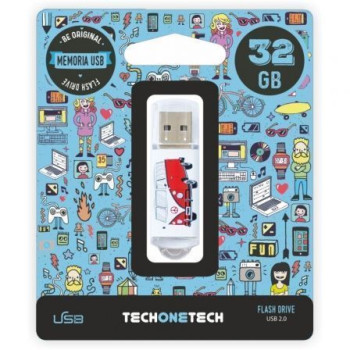Pendrive 32GB Tech One Tech Camper VAN-VAN USB 2.0 Pendrive 32GB Tech One Tech Camper VAN-VAN USB 2.0