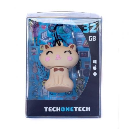 Pendrive 32GB Tech One Tech Gato Minimi USB 2.0 Pendrive 32GB Tech One Tech Gato Minimi USB 2.0