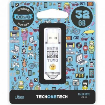 Pendrive 32GB Tech One Tech No Es Tuyo USB 2.0 Pendrive 32GB Tech One Tech No Es Tuyo USB 2.0