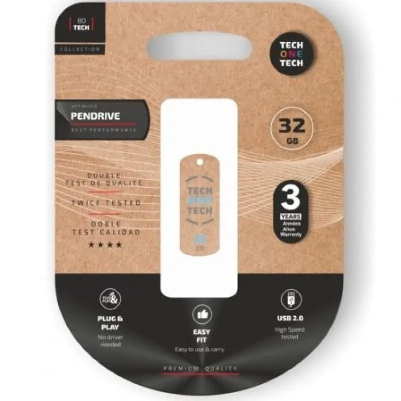 Pendrive 32GB Tech One Tech Pro Smart Clip Tech USB 2.0 Pendrive 32GB Tech One Tech Pro Smart Clip Tech USB 2.0