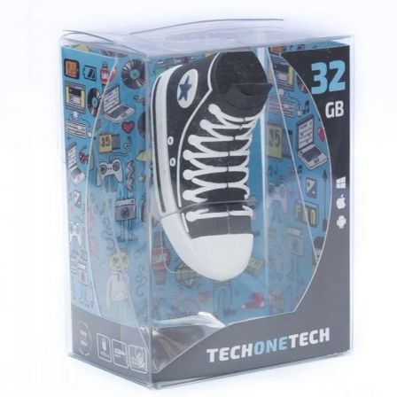 Pendrive 32GB Tech One Tech Zapatilla Reverse USB 2.0 Pendrive 32GB Tech One Tech Zapatilla Reverse USB 2.0
