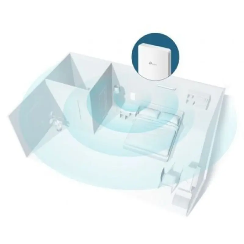Punto de Acceso Inalámbrico TP-Link Omada EAP235-WALL PoE 1200Mbps/ 2.4GHz 5GHz/ Antenas de 4dBi/ WiFi 802.11ac/a/n/b/g 802.3af/at Punto de Acceso Inalámbrico TP-Link Omada EAP235-WALL PoE 1200Mbps/ 2.4GHz 5GHz/ Antenas de 4dBi/ WiFi 802.11ac/a/n/b/g 802.3af/at