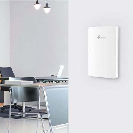Punto de Acceso Inalámbrico TP-Link Omada EAP615-WALL/ WiFi 6/ PoE/ 1800Mbps/ 2.4GHz 5GHz/ Antenas de 4dBi/ WiFi 802.11 ax/ac/a/n/b/g 802.3af/at Punto de Acceso Inalámbrico TP-Link Omada EAP615-WALL/ WiFi 6/ PoE/ 1800Mbps/ 2.4GHz 5GHz/ Antenas de 4dBi/ WiFi 802.11 ax/ac/a/n/b/g 802.3af/at