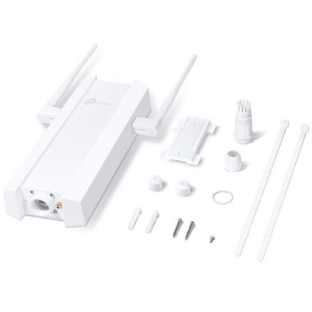 Punto de Acceso Inalámbrico TP-Link Omada EAP625-OUTDOOR HD/ WiFi 6/ 1800Mbps/ 2.4GHz 5GHz/ Antenas de 5dBi/ WiFi 802.11 ax/ac/n/g/b/a Punto de Acceso Inalámbrico TP-Link Omada EAP625-OUTDOOR HD/ WiFi 6/ 1800Mbps/ 2.4GHz 5GHz/ Antenas de 5dBi/ WiFi 802.11 ax/ac/n/g/b/a