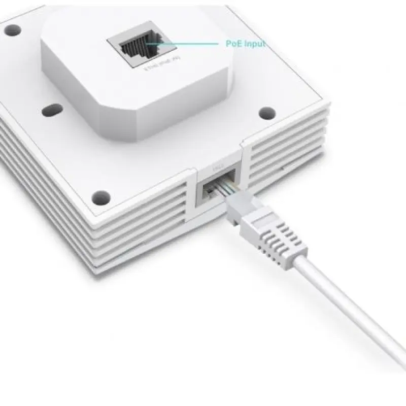 Punto de Acceso Inalámbrico TP-Link Omada EAP650-WALL/ WiFi 6/ PoE+/ 2976Mbps/ 2.4GHz 5GHz/ Antenas de 5dBi/ WiFi 802.11 ax/ac/a/n/b/g Punto de Acceso Inalámbrico TP-Link Omada EAP650-WALL/ WiFi 6/ PoE+/ 2976Mbps/ 2.4GHz 5GHz/ Antenas de 5dBi/ WiFi 802.11 ax/ac/a/n/b/g