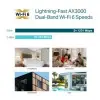 Punto de Acceso Inalámbrico TP-Link Omada EAP650-WALL/ WiFi 6/ PoE+/ 2976Mbps/ 2.4GHz 5GHz/ Antenas de 5dBi/ WiFi 802.11 ax/ac/a/n/b/g