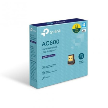 Adaptador USB - WiFi TP-Link Archer T2U Nano/ 600Mbps Adaptador USB - WiFi TP-Link Archer T2U Nano/ 600Mbps