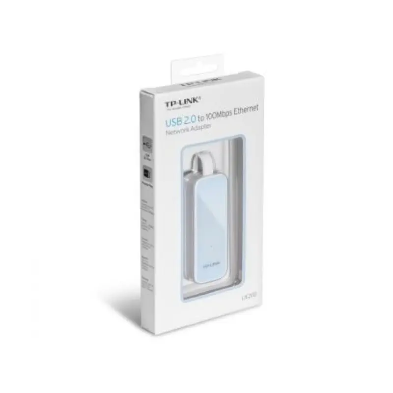 Adaptador USB - RJ45 TP-Link UE200/ 100Mbps Adaptador USB - RJ45 TP-Link UE200/ 100Mbps