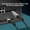 Cable Direct Attach SFP+ TP-Link TL-SM5220-3M/ 3m/ Negro Cable Direct Attach SFP+ TP-Link TL-SM5220-3M/ 3m/ Negro