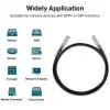 Cable Direct Attach SFP+ TP-Link TL-SM5220-3M/ 3m/ Negro Cable Direct Attach SFP+ TP-Link TL-SM5220-3M/ 3m/ Negro