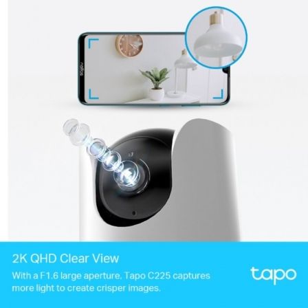 Cámara de Videovigilancia TP-Link Tapo C225/ 120º/ Visión Nocturna/ Control desde APP Cámara de Videovigilancia TP-Link Tapo C225/ 120º/ Visión Nocturna/ Control desde APP