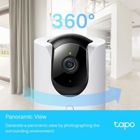 Cámara de Videovigilancia TP-Link Tapo C225/ 120º/ Visión Nocturna/ Control desde APP Cámara de Videovigilancia TP-Link Tapo C225/ 120º/ Visión Nocturna/ Control desde APP