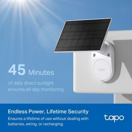 Cámara de Videovigilancia TP-Link Tapo TC82 Kit/ Visión Nocturna/ Control desde APP/ Incluye Panel Solar Cámara de Videovigilancia TP-Link Tapo TC82 Kit/ Visión Nocturna/ Control desde APP/ Incluye Panel Solar