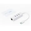 Hub USB 3.0 TP-Link UE330/ 3xUSB/ 1xRJ45/ Blanco