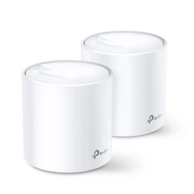 Sistema Mesh TP-Link Deco X60 3000Mbps/ 2.4GHz 5GHz/ Pack de 2 Sistema Mesh TP-Link Deco X60 3000Mbps/ 2.4GHz 5GHz/ Pack de 2