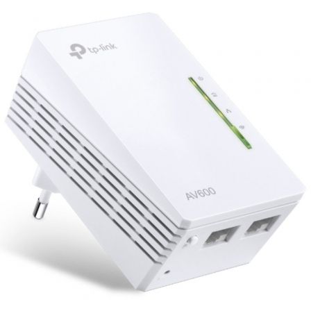Adaptador Powerline TP-Link AV600 Extender 600Mbps/ Alcance 300m Adaptador Powerline TP-Link AV600 Extender 600Mbps/ Alcance 300m