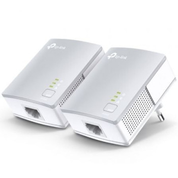 Adaptador Powerline TP-Link TL-PA4010Kit 600Mbps/ Alcance 300m/ Pack de 2 Adaptador Powerline TP-Link TL-PA4010Kit 600Mbps/ Alcance 300m/ Pack de 2