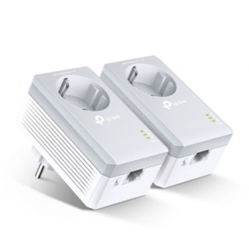 Adaptador Powerline TP-Link TL-PA4010P KIT 600Mbps/ Alcance 300m/ Pack de 2 Adaptador Powerline TP-Link TL-PA4010P KIT 600Mbps/ Alcance 300m/ Pack de 2