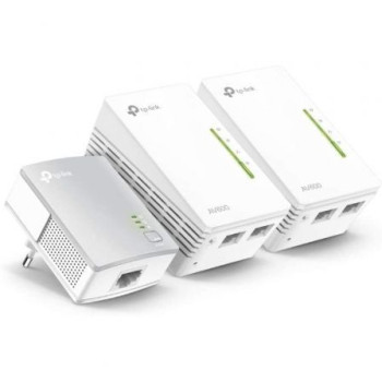 Adaptador Powerline TP-Link WPA4220TKit 500Mbps/ Alcance 300m/ Pack de 3 Adaptador Powerline TP-Link WPA4220TKit 500Mbps/ Alcance 300m/ Pack de 3