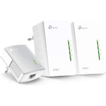Adaptador Powerline TP-Link WPA4220TKit 500Mbps/ Alcance 300m/ Pack de 3 Adaptador Powerline TP-Link WPA4220TKit 500Mbps/ Alcance 300m/ Pack de 3