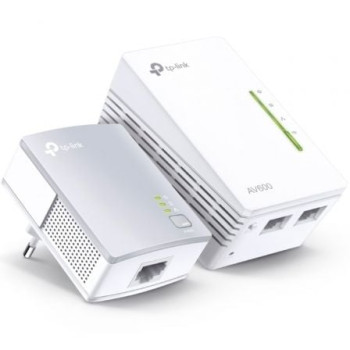 Adaptador Powerline TP-Link WPA4221KIT 600Mbps/ Alcance 300m/ Pack de 2 Adaptador Powerline TP-Link WPA4221KIT 600Mbps/ Alcance 300m/ Pack de 2