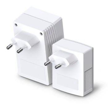Adaptador Powerline TP-Link WPA4221KIT 600Mbps/ Alcance 300m/ Pack de 2 Adaptador Powerline TP-Link WPA4221KIT 600Mbps/ Alcance 300m/ Pack de 2