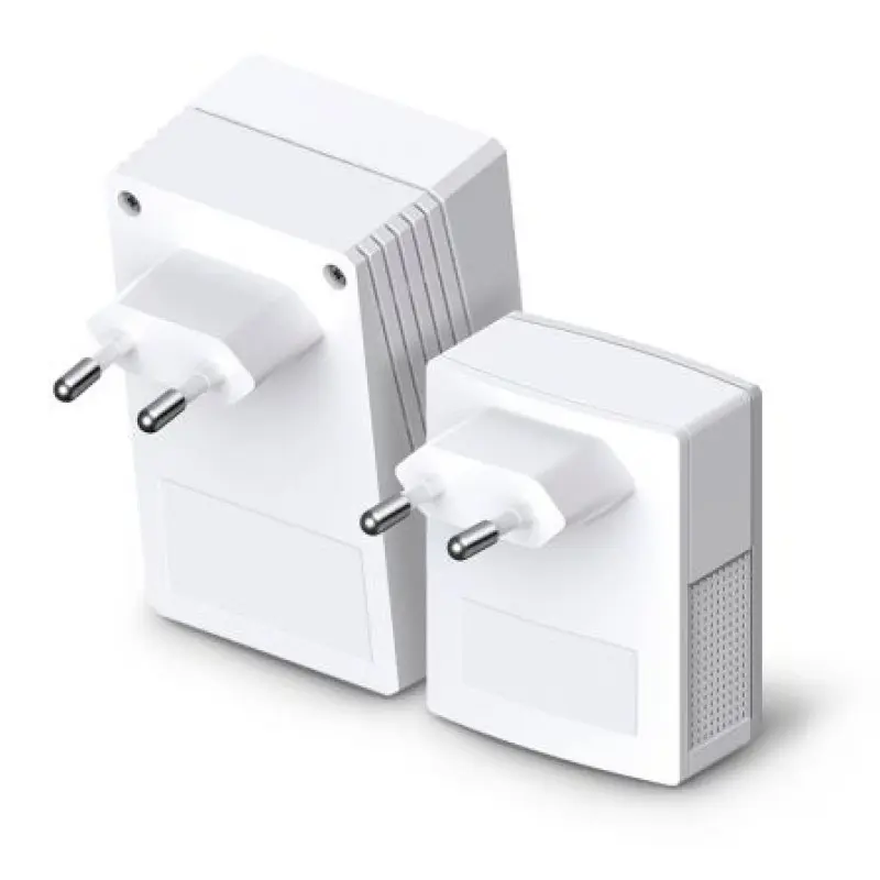 Adaptador Powerline TP-Link WPA4221KIT 600Mbps/ Alcance 300m/ Pack de 2 Adaptador Powerline TP-Link WPA4221KIT 600Mbps/ Alcance 300m/ Pack de 2