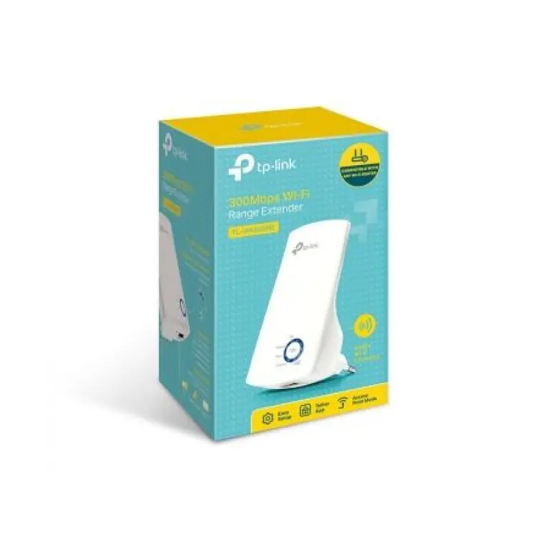Repetidor Inalámbrico TP-Link TL-WA850RE 300Mbps/ 2 Antenas Internas Repetidor Inalámbrico TP-Link TL-WA850RE 300Mbps/ 2 Antenas Internas