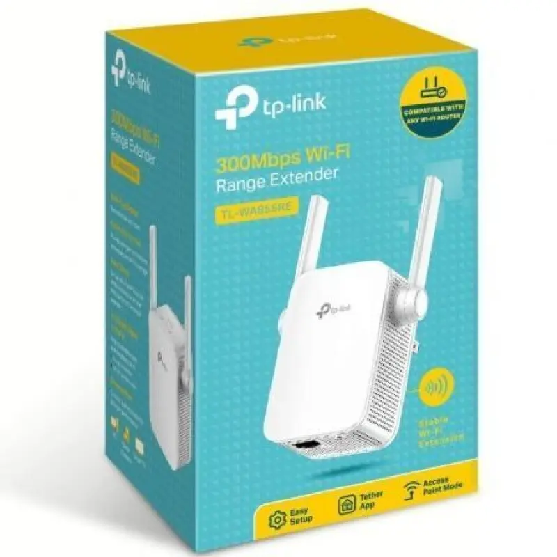 Repetidor/ AP Inalámbrico TP-Link TL-WA855RE 300Mbps/ 2 Antenas Repetidor/ AP Inalámbrico TP-Link TL-WA855RE 300Mbps/ 2 Antenas