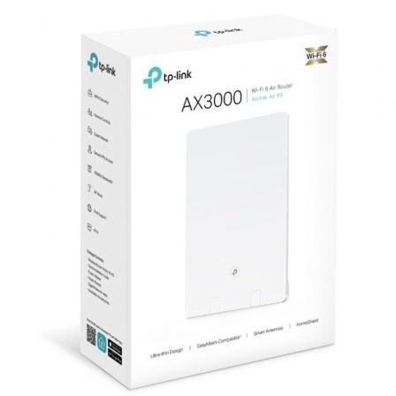 Router Inalámbrico TP-Link Archer Air R5/ WiFi 6/ 3000 Mbps/ 2.4GHz 5GHz/ 4 Antenas/ WiFi 802.11ax/ac/n/a/ - n/b/g Router Inalámbrico TP-Link Archer Air R5/ WiFi 6/ 3000 Mbps/ 2.4GHz 5GHz/ 4 Antenas/ WiFi 802.11ax/ac/n/a/ - n/b/g