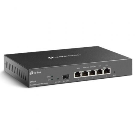 Router VPN TP-Link Omada TL-ER7206/ 5 Puertos Multi-WAN Router VPN TP-Link Omada TL-ER7206/ 5 Puertos Multi-WAN