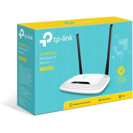 Router Inalámbrico TP-Link TL-WR841N V14 300Mbps/ 2.4GHz/ 2 Antenas 5dBi/ WiFi 802.11n/g/b Router Inalámbrico TP-Link TL-WR841N V14 300Mbps/ 2.4GHz/ 2 Antenas 5dBi/ WiFi 802.11n/g/b