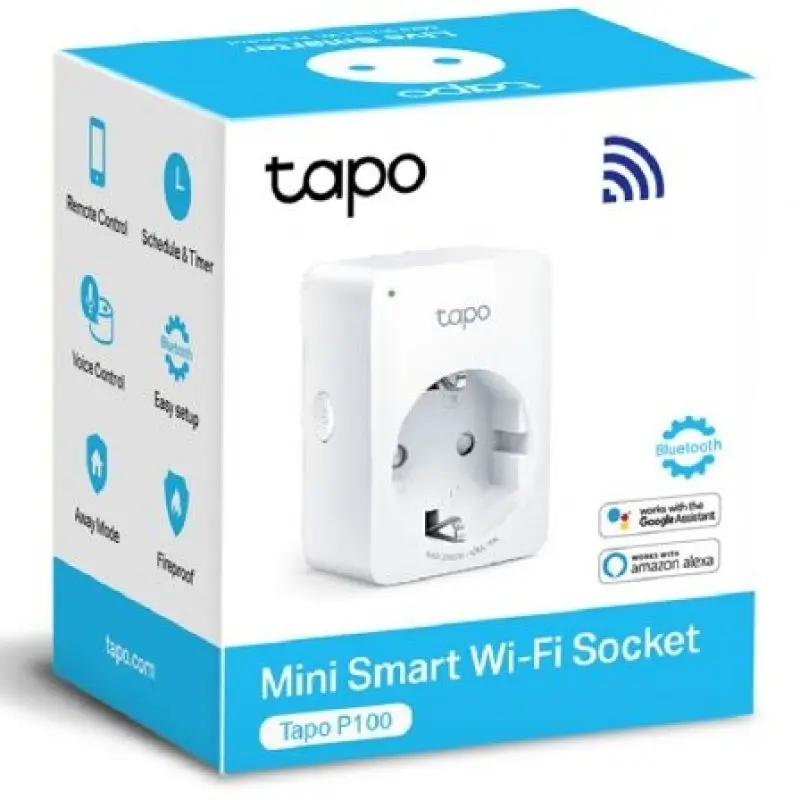 Enchufe WiFi Inteligente TP-Link Tapo P100 Enchufe WiFi Inteligente TP-Link Tapo P100