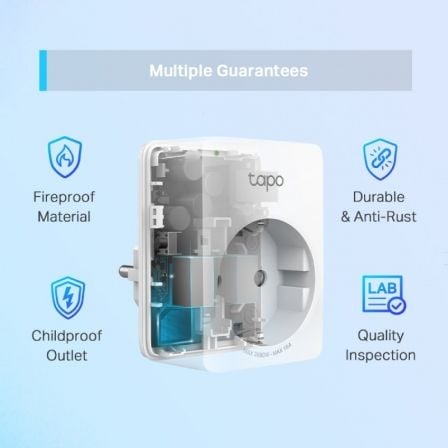 Enchufe WiFi Inteligente TP-Link Tapo P110 Enchufe WiFi Inteligente TP-Link Tapo P110