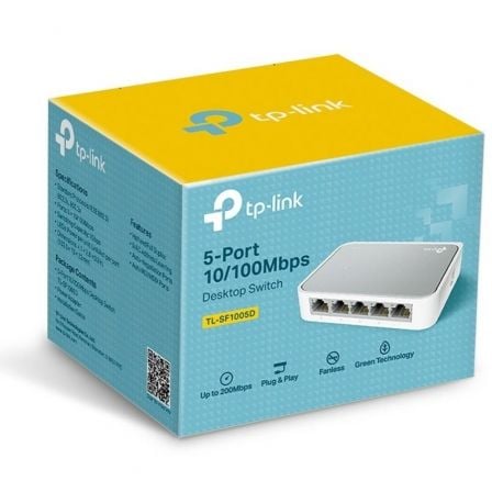 Switch TP-Link 5P 5 Puertos/ RJ-45 10/100 Switch TP-Link 5P 5 Puertos/ RJ-45 10/100